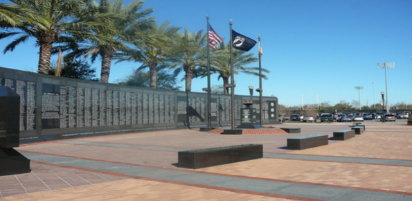 Veterans Memorial Wall